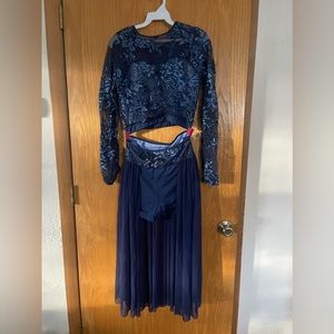 two piece costume, medium adult